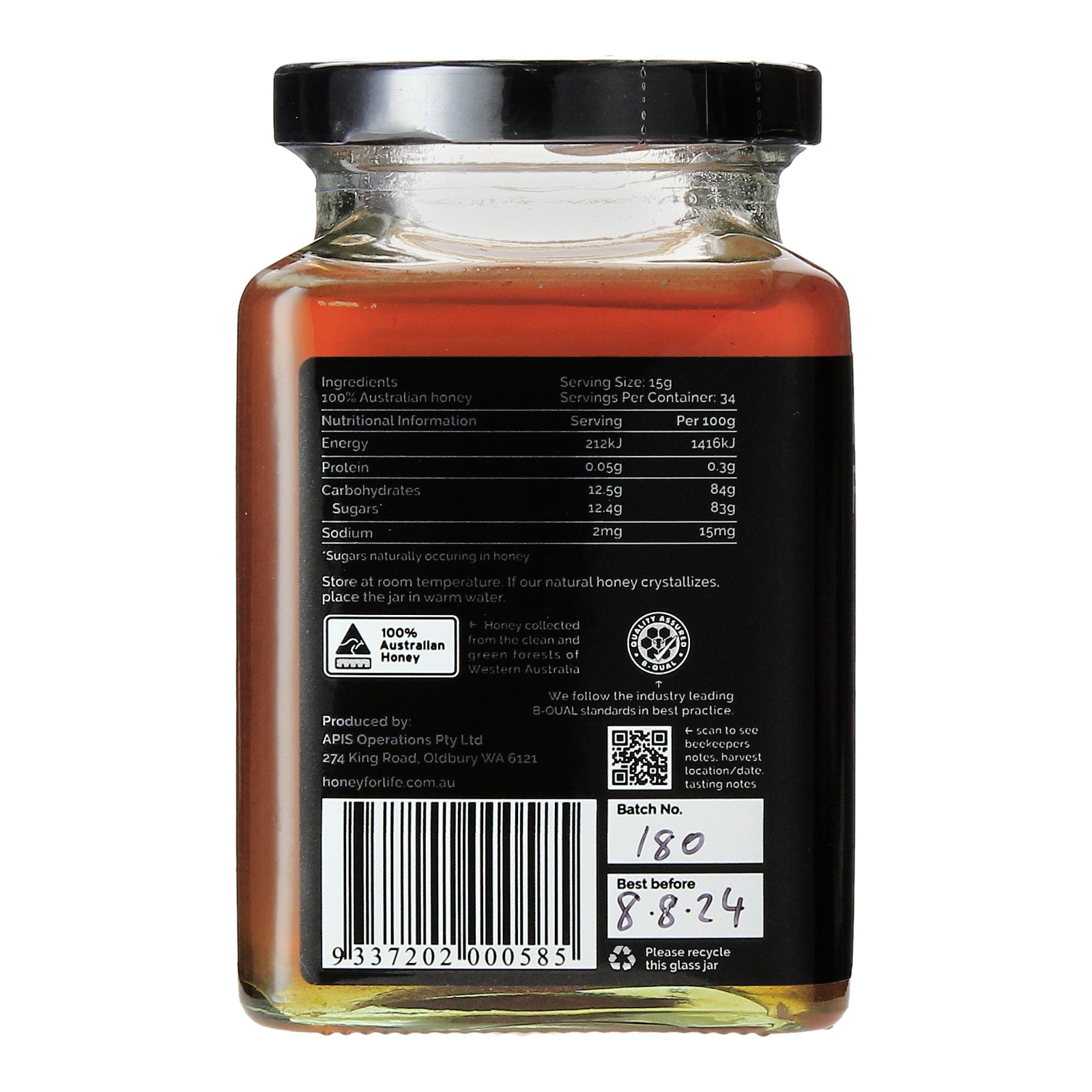 はちみつ　DESERT MALLEE 1kg Desert Mallee | Honey for Life