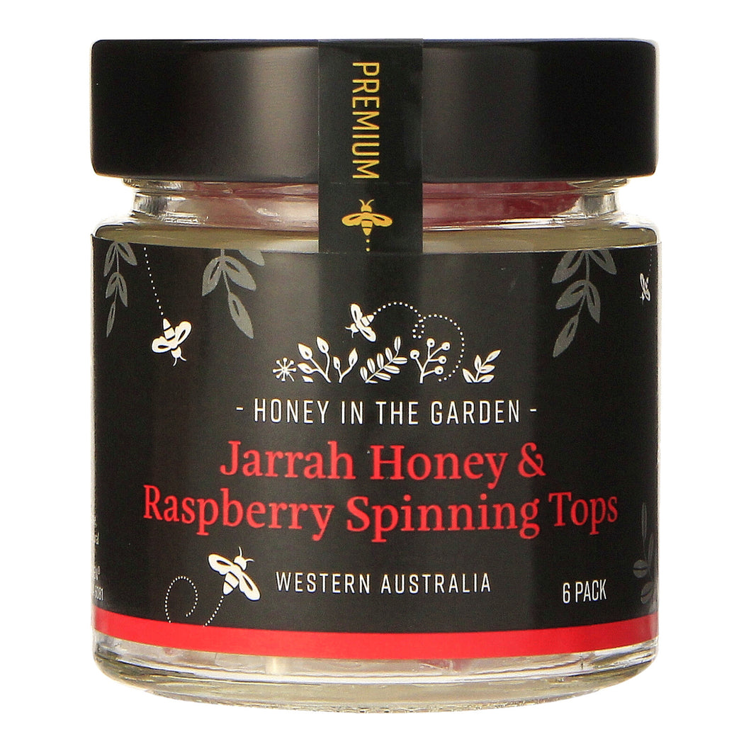 Jarrah Honey & Raspberry Spinning Tops